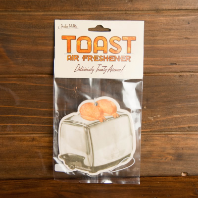 トーストのいい香り？！と思ったら裏切られます。お気をつけ下さい。 AIR FRESHENER-TOASTER 　¥540円(税込) 