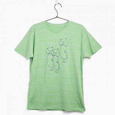 ねこちゃんTシャツ グリーン 　2,800円(税込) 