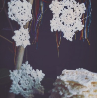  zaoric knit-knit snowflake