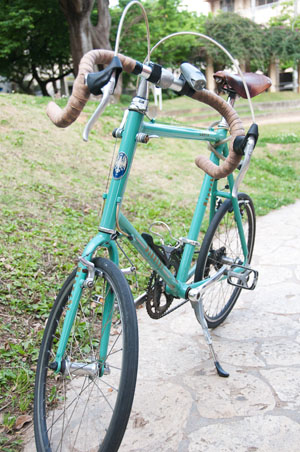 DJ SHINYAくんの自転車